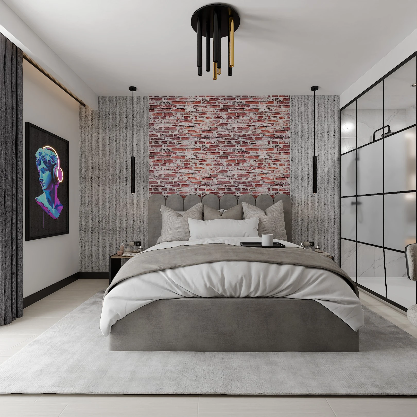 Contemporary Boutique Hotel Suite – Tri-Concept Exploration