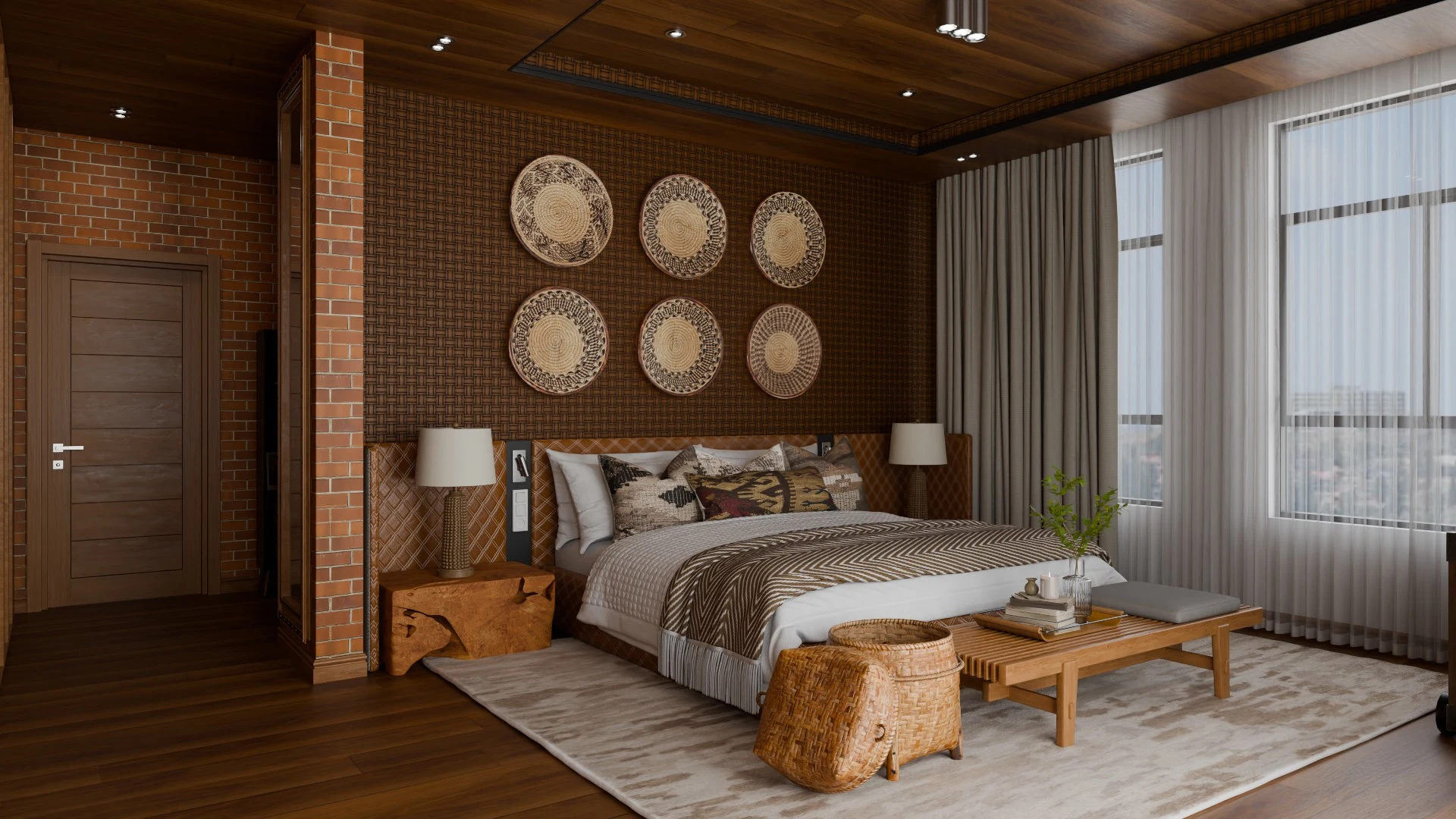 Luxury Boutique Hotel Suite – Organic Modernism